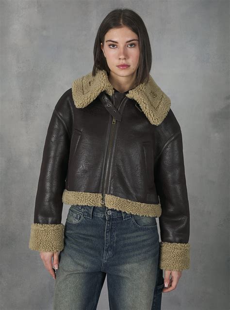 giubbotto pelle gucci donna